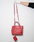 Mini Papier A4 Tote, £310, Handbags, Red, Leather, Other view